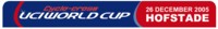 offizielle Homepage des Weltcups in Hofstade